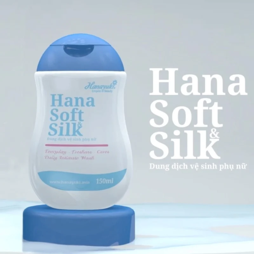 Dung Dịch Vệ Sinh Phụ Nữ Hana Soft Silk Hanayuki
